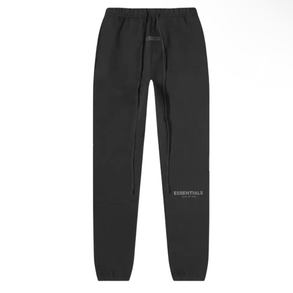 XXS Fear of God Essentials Black Sweatpants NWT